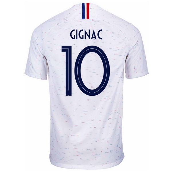 Camiseta Francia 2ª Gignac 2018 Blanco